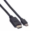 Mini DisplayPort kabelis VALUE Mini DP–HDTV M/M 3 m