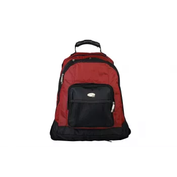 Addison 311015 nešiojamojo kompiuterio kuprinė 39,6 cm (15,6 inch) juoda, bordo
