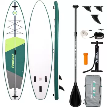 FunWater SUP irklentė SUPFW69A (žalia-balta)