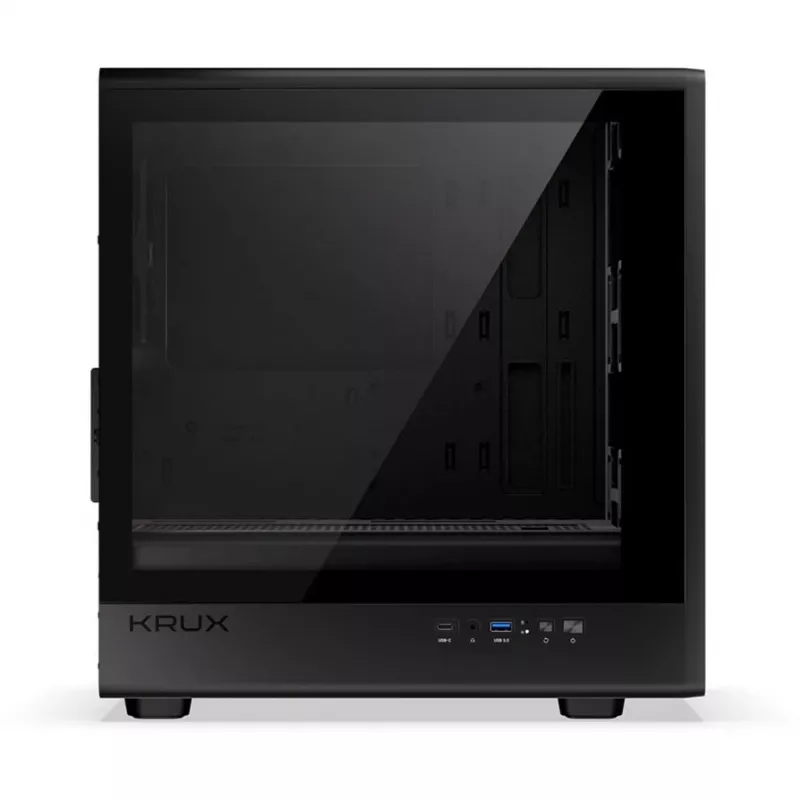KRUX Helio Tower-Enclosure korpusas juodas