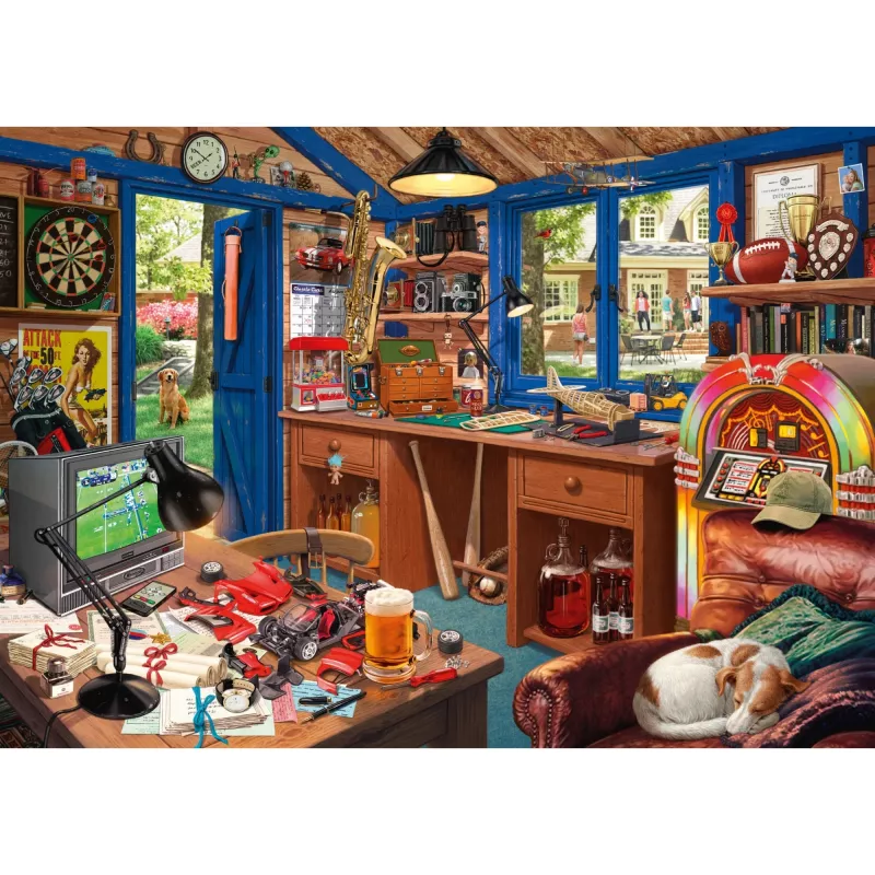Steve Read: Secret Puzzle - Vaters Workshop (1000 dalių)