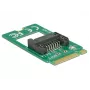 Delock 62876 vidinis SATA adapteris M.2 į SATA 7 kontaktų