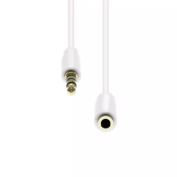 Prailginimo laidas ProXtend M4EXS-02W 4 kontaktų plonas, 2 m