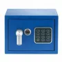 Stovimas seifas Yale YSV/170/DB2/B Steel Blue, kombinacinis užraktas, 3,8 L, tvirtinimas prie grindų/sienos