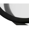 Dulkių filtras DEMCiflex 140mm apvalus — juodas/baltas korpuso ventiliatoriams