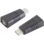 Pridėtinis adapteris ShiverPeaks BS13-20014 USB 3.1 Type-C į Micro-USB 2.0 Type-B juodas