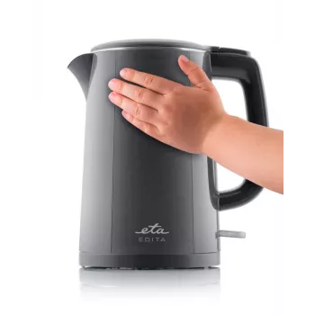 Virdulys ETA Edita ETA859590020 EDITA | 2200 W | 1,5 l | Nerūdijantis plienas | Pilka