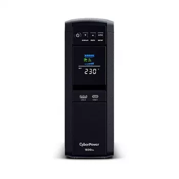 Nepertraukiamo maitinimo šaltinis CyberPower CP1600EIPFCLCD, linijinis interaktyvus, 1.6 kVA / 1000 W, 6 išėjimų