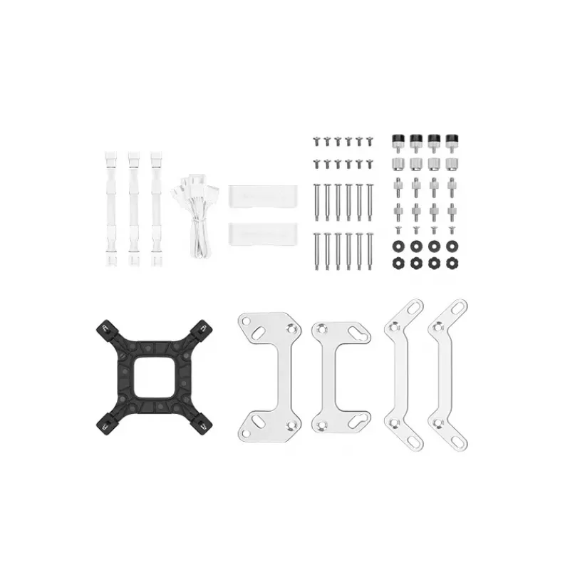 Deepcool LT720 skysčio aušinimo sistema procesoriams, 1 vnt., balta, 120 mm