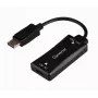 Vaizdo kabelio adapteris GEMBIRD A-HDMIF30-DPM-01 HDMI A tipo į DisplayPort 0,15 m Juodas