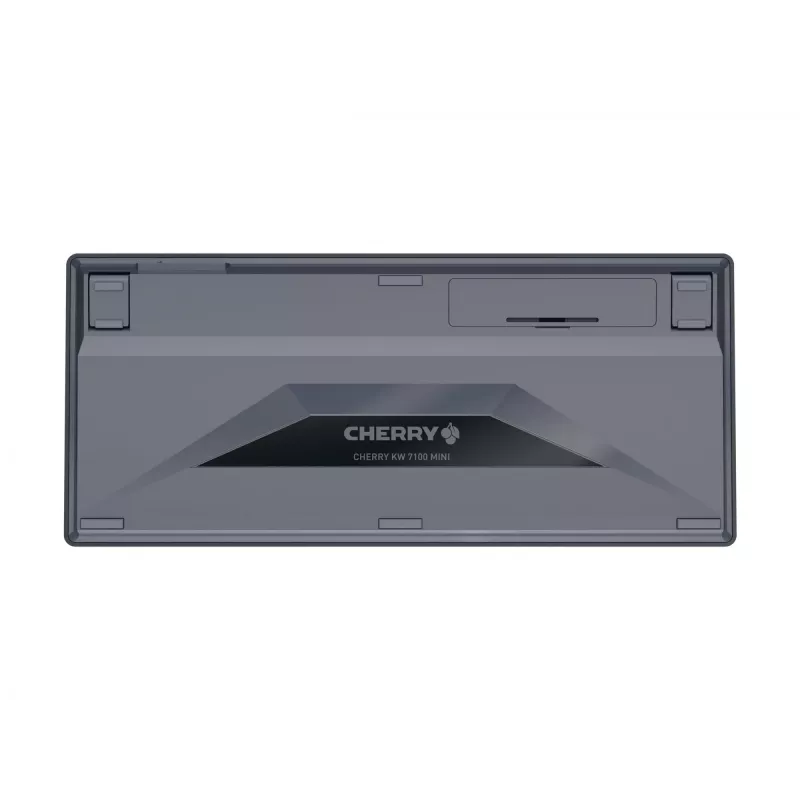 Belaidė klaviatūra Bluetooth CHERRY KW 7100 MINI BT QWERTZ Šveicariška mėlyna