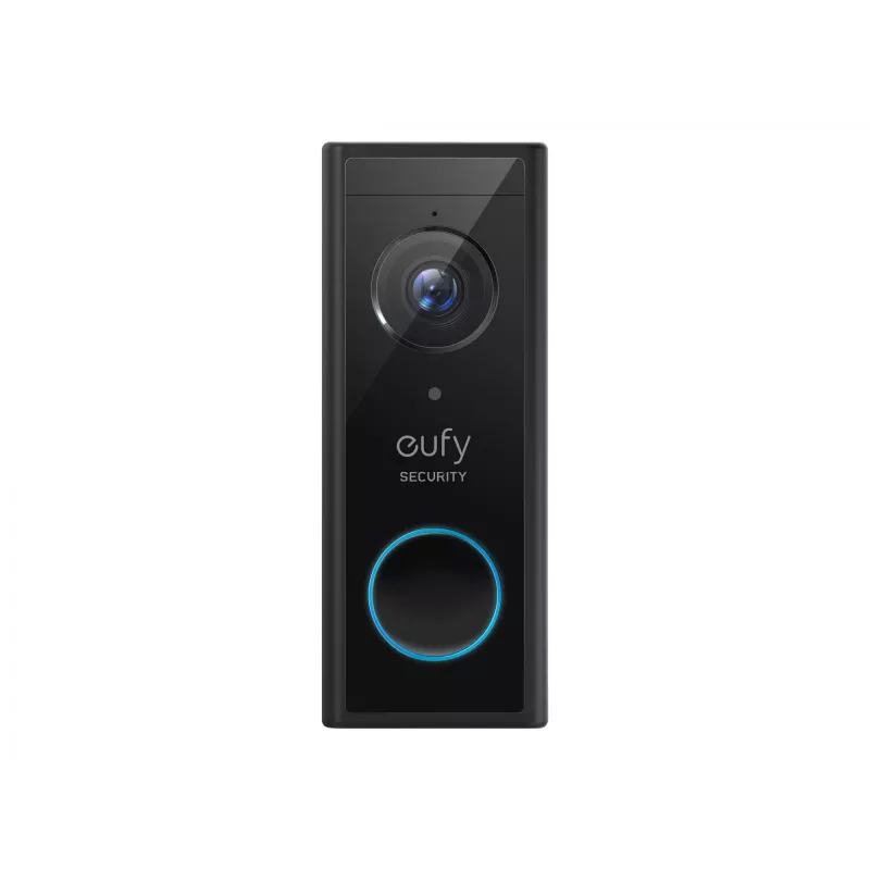 Eufy vaizdo skambutis 2K juodas E82101W4