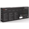 Mechaninė žaidimų klaviatūra SAVIO BLACKOUT X2 BROWN 61 klavišas 60% USB QWERTY RGB Outemu Brown