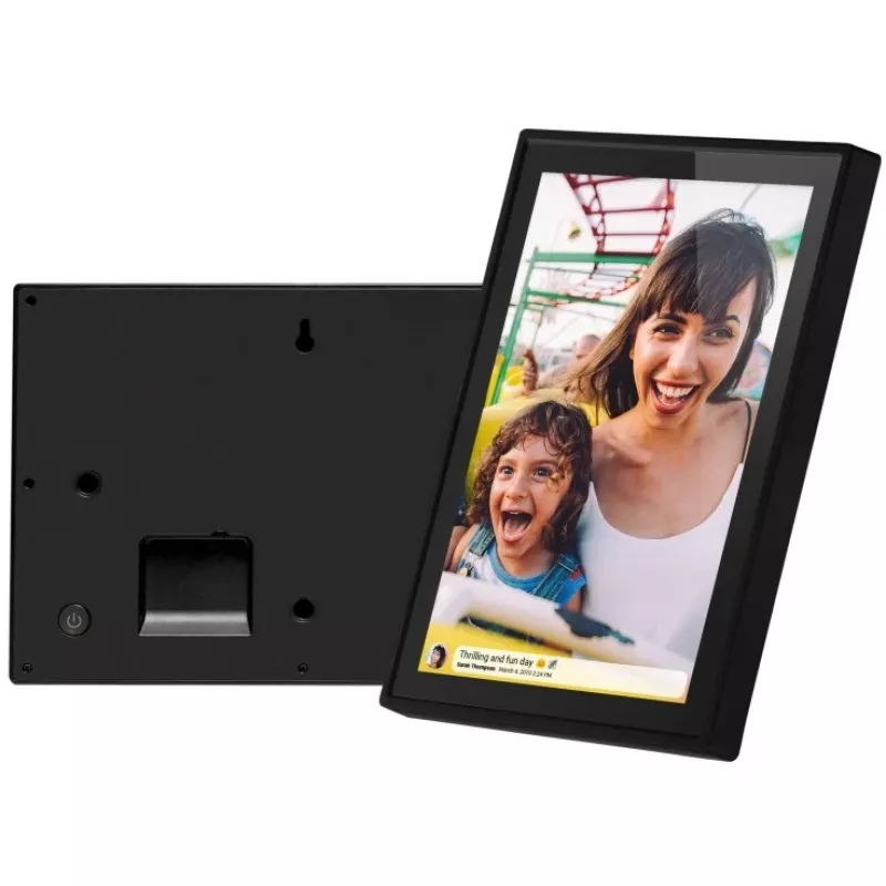 Skaitmeninis nuotraukų rėmelis Braun DigiFrame 1019, 25,6 cm (10,1 col.) IPS 1280 x 800 lietimui jautrus ekranas, 16 GB atmintis, WiFi, juodos spalvos (21257)
