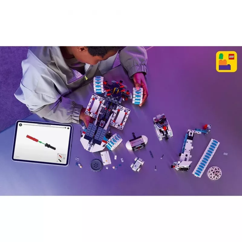 LEGO Technic 42211 Mėnulio roveris „Lunar Outpost“ – statybinis rinkinys, 1082 dalių, modulinė konstrukcija, 130×310×190 mm