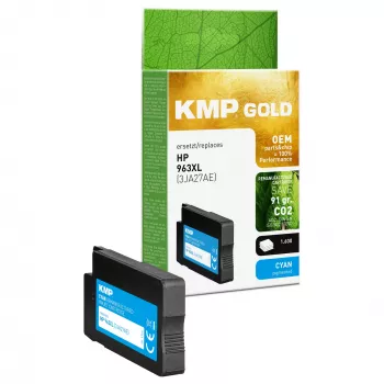 Kasetė KMP GOLD HP 963XL (3JA27AE) žydra