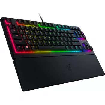 Razer Ornata V3 Tenkeyless žaidimų klaviatūra USB QWERTZ vokiškas išdėstymas juoda