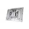 Alphacool 10269 galinė plokštė – akrilas, aliuminis, chromuotas varis, nailonas, juoda, 155,5x235,9x34 mm