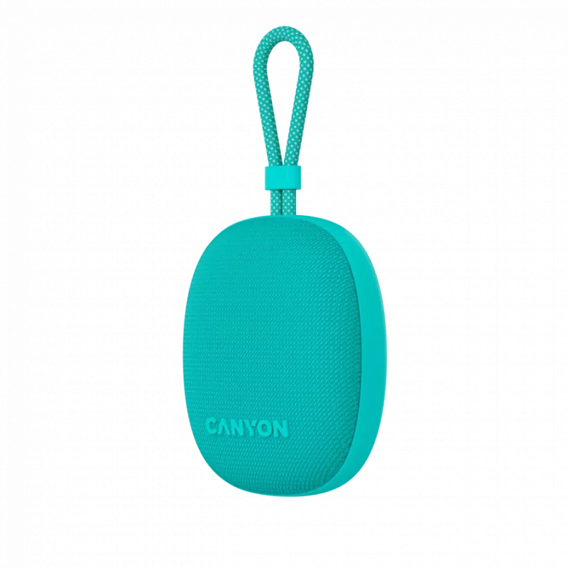 Canyon OnMove 12 - nešiojamas Bluetooth 5.3 garsiakalbis - 5W - TWS - IPX7 - 12 val. - USB-C įkrovimas