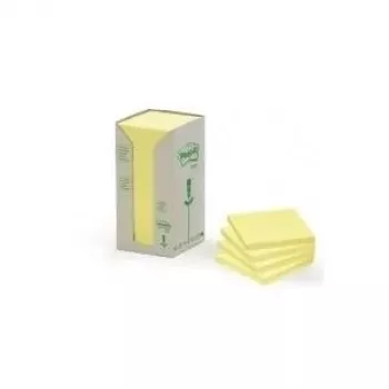 Post-it® užrašų lapeliai kvadratiniai 76×76 mm, geltoni, FT510110347