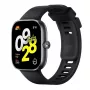 Xiaomi Redmi Watch 4 – išmanusis laikrodis su TPU juostele, juodas, riešo dydis 135-205 mm, ekranas 5 cm (1.97 inch)