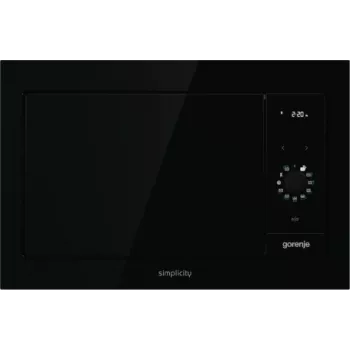 Gorenje BM235G1SYB juoda kombinuota mikrobangų krosnelė įmontuojama 23 L 900 W