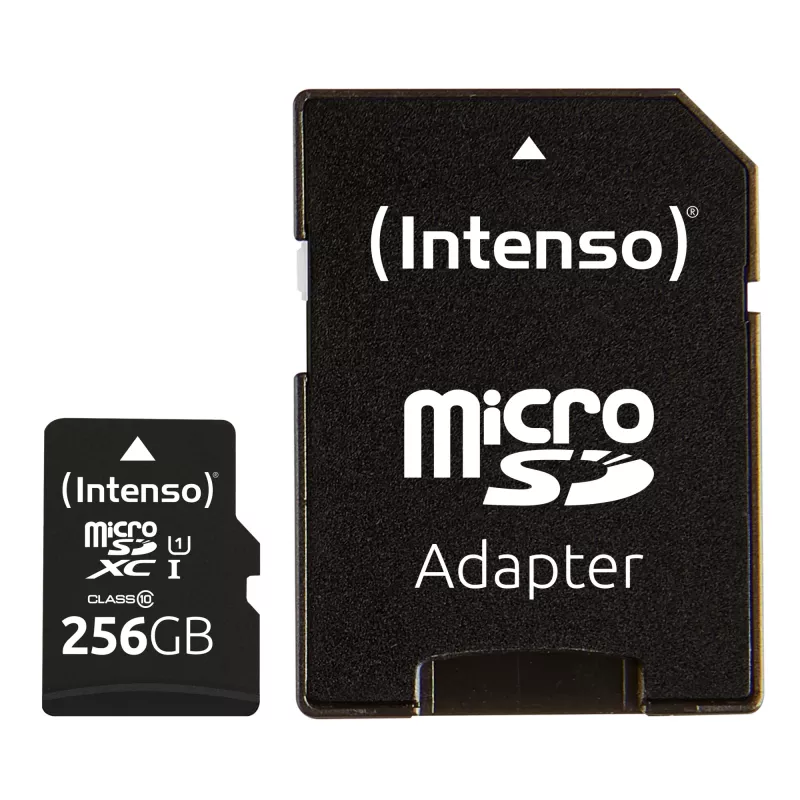 Intenso 256GB UHS-I microSDHC atminties kortelė