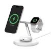 Belkin WIZ023VFBK belaidis įkroviklis ausinėms, išmaniajam telefonui ir išmaniajam laikrodžiui, juodas, USB, 15 W