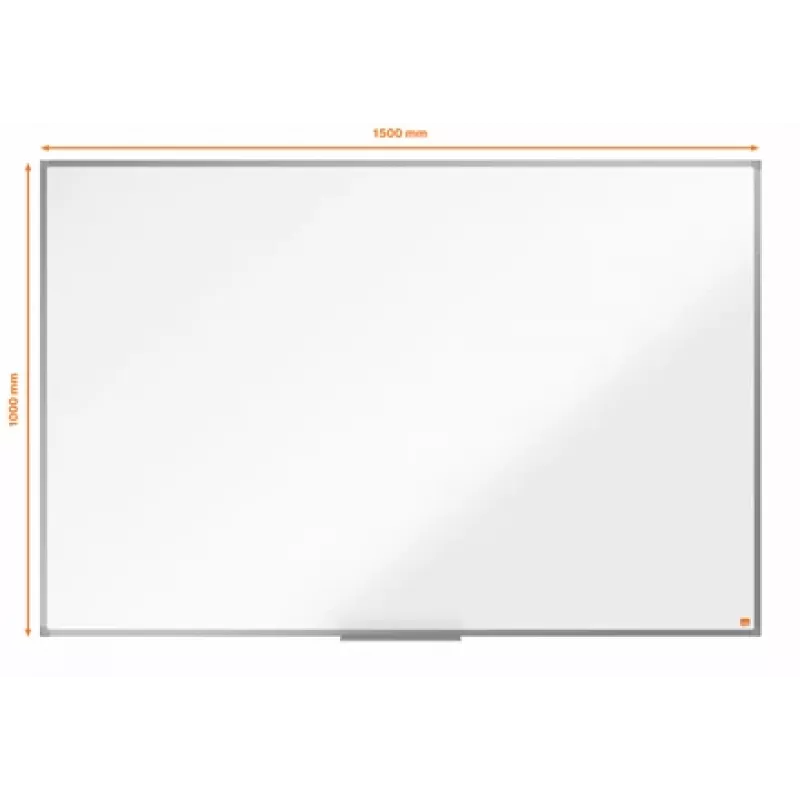 Baltoji lenta Nobo Essence Steel 1500x1000mm (1905212)