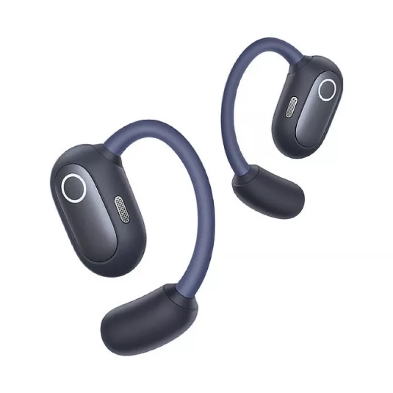 Baseus Eli Sport 1 atviro tipo belaidžiai ausinės Cosmic Black su USB laidu