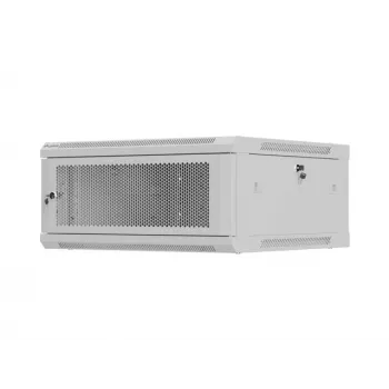 LANBERG sieninis 19 colių montavimo spintelė 4U 600x600 mm, pilka