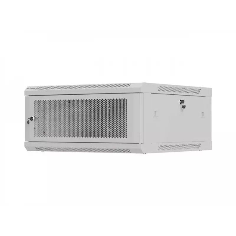 LANBERG sieninis 19 colių montavimo spintelė 4U 600x600 mm, pilka