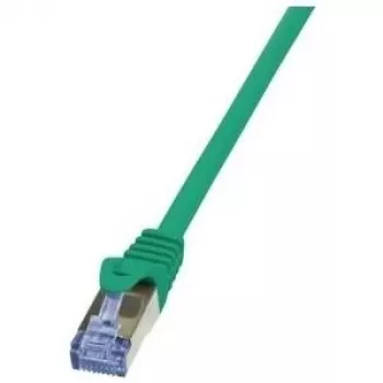 Tinklo laidas LogiLink 5m Cat.6A RJ-45 S/FTP Baltas