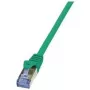 Tinklo laidas LogiLink 5m Cat.6A RJ-45 S/FTP Baltas