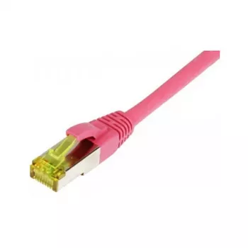 Patch kabelis RJ45, CAT6A 500MHz, 3 m, rausvos spalvos, S-STP (S/FTP), TPE/LSZH (Ultraflex), AWG26, su Cat.7 žaliava, Synergy 21 (S217704)