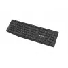 Belaidis klaviatūros ir pelės rinkinys NATEC SQUID, QWERTY US International, 105 klavišų, juodas, 1600 DPI