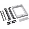 Hager UE21E5. Produktfarbe: Schwarz, Weiß, Material: Kunststoff, Anzahl enthaltener Produkte: 1 Stück(e). Breite: 300 mm, Tiefe: 125 mm, Höhe: 250 mm 