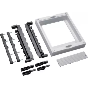 Hager UE21E5. Produktfarbe: Schwarz, Weiß, Material: Kunststoff, Anzahl enthaltener Produkte: 1 Stück(e). Breite: 300 mm, Tiefe: 125 mm, Höhe: 250 mm 
