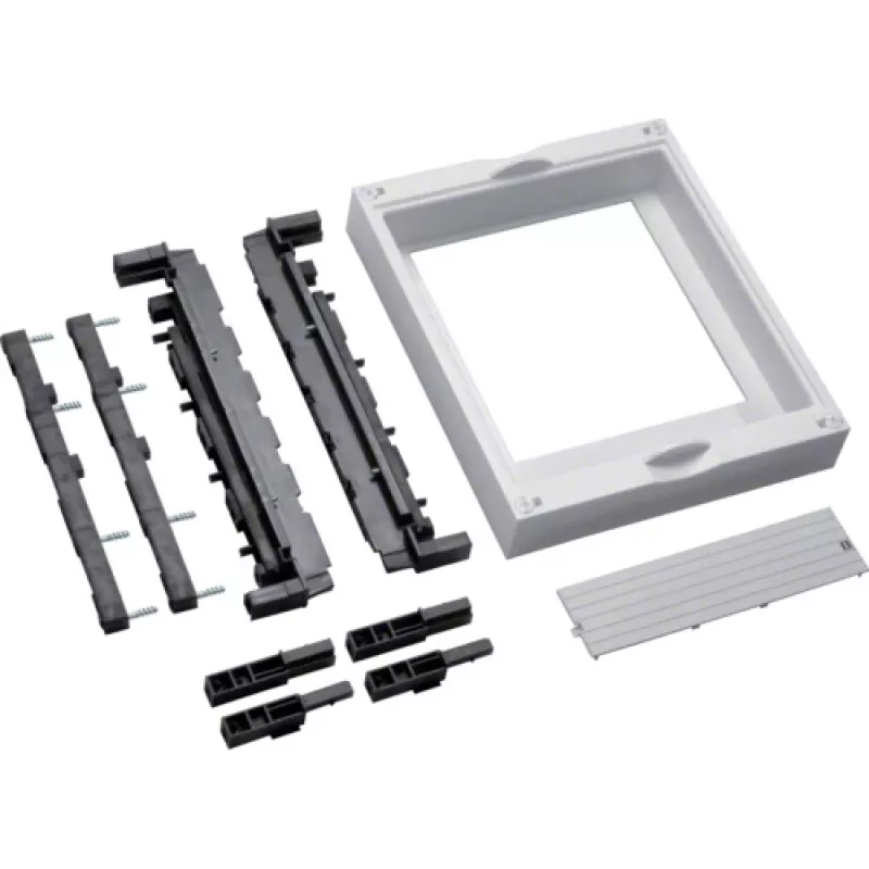 Hager UE21E5. Produktfarbe: Schwarz, Weiß, Material: Kunststoff, Anzahl enthaltener Produkte: 1 Stück(e). Breite: 300 mm, Tiefe: 125 mm, Höhe: 250 mm 