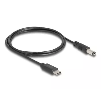 DeLOCK USB Type-C maitinimo laidas 1 m 5,5 x 2,1 mm vyriškas 5 V 1,5 A