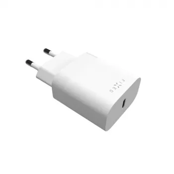 Kelioninis USB-C įkroviklis FIXED FIXC20N-C-WH 20W baltas