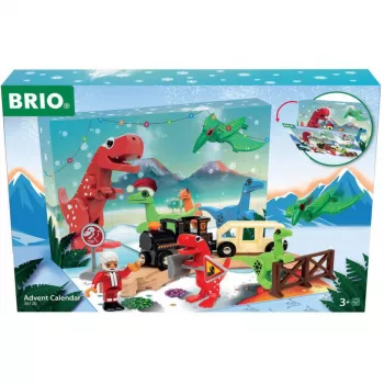 Advento kalendorius su žaidimo figūrėle, Ravensburger BRIO World Advent Calendar 2025