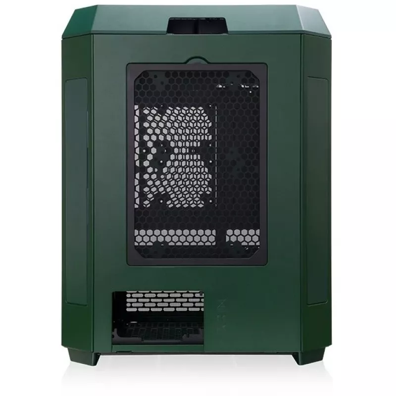 Termaltake The Tower 600 korpusas, tamsiai žalias, 3x grūdintas stiklas