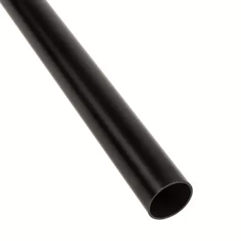 Kietasis vamzdelis 16 mm išorinis skersmuo BitsPower None Chamfer Brass Tube 500 mm – anglies apdaila