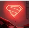 LED neoninė sieninė lempa Paladone Superman PP14478SMTVN, dekoratyvinis sienos ženklas