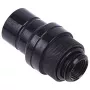 Alphacool 17440 žalvarinė jungtis aušinimui, juoda, 32×86×32 mm
