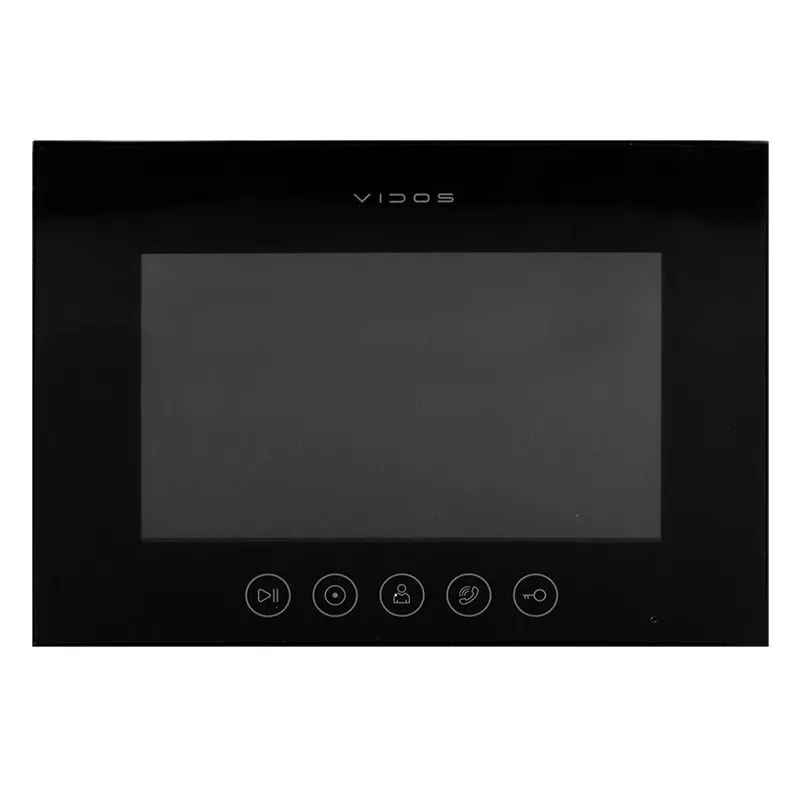 WiFi vaizdo durų telefono monitorius VIDOS X M11B-X 7 colių LCD TFT 1024x600 pikselių juodas