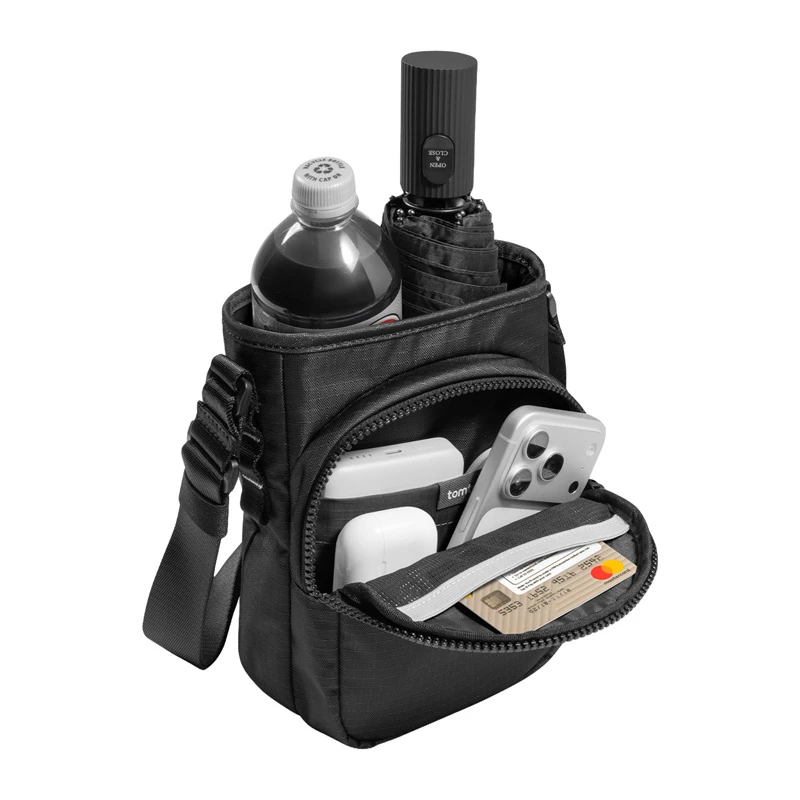 Tomtoc nešiojamas peties krepšys G50 Switch 2 JoyCarry Sling – juodas
