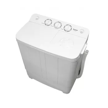 Pusiau automatinė skalbimo mašina Ravanson XPB-700 – 4 kg, 1400 aps./min., balta