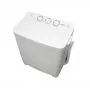 Pusiau automatinė skalbimo mašina Ravanson XPB-700 – 4 kg, 1400 aps./min., balta